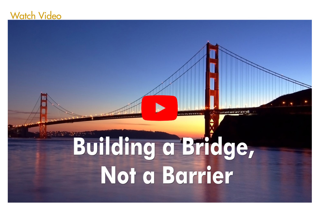 Building a Bridge, Not a BarrierFebruary 19, 2019   |   By Ptr. Eyriche Cortez, IGSL Faculty
