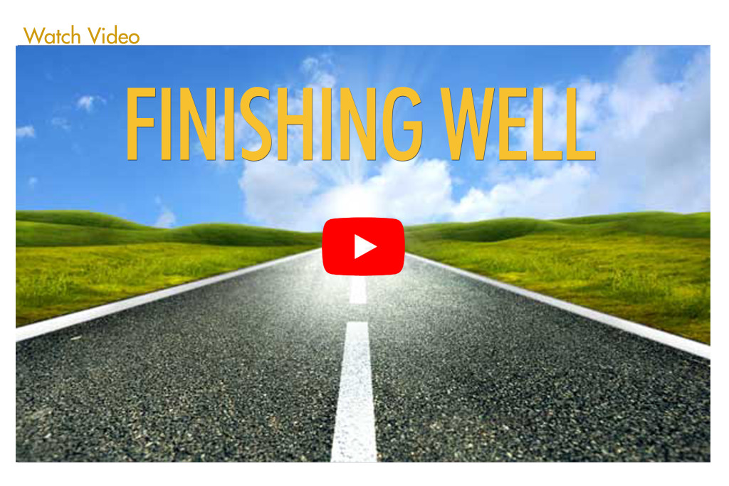 Finishing WellMarch 5, 2019   |   By Dr. Nehemiah Sia, IGSL Faculty